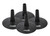 CAPELLI SPORT POLE BASES - SET OF 4 BLACK WHITE