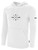 MASL BASICS   FLEECE PULLOVER HOODIE CREST   ON WEARERS CENTER CHEST WHITE BLACK