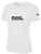 MASL BASICS TEE SHIRT CREST  ON WEARERS CENTER CHEST WHITE BLACK