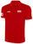 USA FIELD  HOCKEY CLASSIC POLY POLO USAFH CREST LEFT CHEST RED WHITE