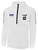 USA FIELD  HOCKEY CLASSIC PACKABLE WINDBREAKER USAFH WHITE BLACK