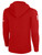 USA FIELD  HOCKEY BASICS FLEECE PULLOVER HOODIE USA EAGLE CREST CENTER CHEST RED WHITE