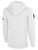 USA FIELD  HOCKEY BASICS FLEECE PULLOVER HOODIE USA EAGLE CREST CENTER CHEST WHITE BLACK
