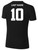 USA FIELD  HOCKEY BASICS II TRAINING JERSEY USA WOLF CREST CENTER CHEST BLACK WHITE