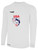 USA FIELD  HOCKEY BASICS II LS TRAINING JERSEY USA WOLF CREST CENTER CHEST WHITE BLACK