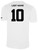 USA FIELD  HOCKEY BASICS COTTON TEE USA WOLF CREST CENTER CHEST WHITE BLACK