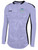 MANTECA AREA SOCCER RANGERS UNITED PITCH STAR LONG SLEEVE GOALKEEPER JERSEY WITHOUT PADDING LAVENDER BLACK
