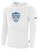 MANTECA AREA SOCCER RANGERS UNITED BASICS FLEECE PULLOVER HOODIE CREST ON WEARER'S CENTER CHEST WHITE BLACK