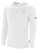 ATLANTIC COUNTY WAVE BASICS FLEECE PULLOVER HOODIE CREST ON WEARER'S LEFT CHEST WHITE BLACK