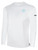 ATLANTIC COUNTY WAVE BASICS LONG SLEEVE COTTON TEE CREST ON WEARER'S LEFT CHEST WHITE BLACK