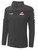 IFHCK FIELD HOCKEY TRIBECA THERMA FLEECE 1/4 ZIP HOODIE CREST ON WEARERS LEFT CHEST DARK GREY