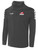 IFHCK FIELD HOCKEY TRIBECA THERMA FLEECE 1/4 ZIP HOODIE CREST ON WEARERS LEFT CHEST DARK GREY