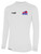 IFHCK FIELD HOCKEY BASICS II LS TRAINING TOP CREST ON WEARERS LEFT CHEST WHITE BLACK