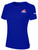 IFHCK FIELD HOCKEY BASICS SHORT SLEEVE COTTON T-SHIRT CREST ON WEARERS LEFT CHEST ROYAL BLUE WHITE