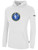 FLAMBOROUGH DUNDAS BASICS FLEECE HOODIE CREST WEARERS CENTER CHEST WHITE BLACK