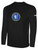 FLAMBOROUGH DUNDAS BASICS LONG SLEEVE TEE SHIRT CREST WEARERS CENTER CHEST BLACK WHITE