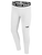 LAX ON ELITE  GIRLS & WOMEN'S FULL LENGTH PERFORMANCE TIGHT WHITE BLACK