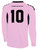 FLAMBOROUGH DUNDAS  LINCOLN BOLT LONG SLEEVE GOALKEEPER JERSEY WITHOUT PADDING PRO PINK BLACK -KIT
