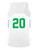 CT ELITE PRO RACERBACK FH GAME JERSEY WHITE ROYAL BLUE -KIT