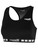 CT ELITE  GIRLS & WOMEN'S SPORTS BRA BLACK WHITE