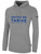 FLAMBOROUGH DUNDAS BASICS FLEECE  HOODIE LIGHT HEATHER GREY BLACK -KIT