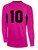 APPLE VALLEY STORM LINCOLN BOLT LONG SLEEVE GOALKEEPER JERSEY BRIGHT PINK
