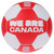 WC26 WE ARE CANADA MACHINE STITCH   SOCCER BALL RED COMBO