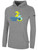 SOCAL STATE CUP  BASICS FLEECE LARGE CREST  CENTER CHEST LIGHT HEATHER GREY BLACK