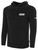 ROAR LACROSSE BASICS FLEECE PULLOVER HOODIE CREST ON WEARER'S LEFT CHEST BLACK WHITE