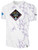 PLAYERS SC MERCH LIFESTYLE  MARBLE TEE WITH SLEEVE LARGE LARGE CREST  CENTER CHEST WHITE SOFT LAVENDER