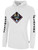 PLAYERS SC MERCH BASICS FLEECE  PULLOVER HOODIE LARGE CREST  CENTER CHEST WHITE BLACK