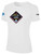 PLAYERS SC MERCH  BASICS  COTTON TEE LARGE CREST  CENTER CHEST WHITE BLACK