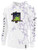 PLAYERS SC MERCH  LIFESTYLE MARBLE FLEECE PULLOVER HOODIE WITH SLEEVE LOGO LARGE CREST  CENTER CHEST WHITE SOFT LAVENDER