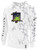 PLAYERS SC MERCH  LIFESTYLE MARBLE FLEECE PULLOVER HOODIE WITH SLEEVE LOGO LARGE CREST  CENTER CHEST WHITE LIGHT GREY