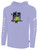 PLAYERS SC MERCH BASICS  FLEECE PULLOVER HOODIE LARGE CREST  CENTER CHEST LAVENDER WHITE