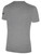 LOGO BASICS COTTON SHORT SLEEVE TEE SHIRT LIGHT HEATHER GREY BLACK - SCSOASD