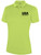 USA FIELD HOCKEY UMPIRE SHORT SLEEVE POLO LIME BLACK