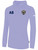 OAKVILLE SC BASICS FLEECE PULLOVER HOODIE LAVENDER WHITE -KIT