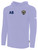 OAKVILLE SC  BASICS FLEECE PULLOVER HOODIE LAVENDER WHITE -KIT