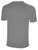 OAKVILLE SC BASICS CREW NECK POLY TEE CREST ON WEARER'S CENTER CHEST LIGHT HEATHER GREY