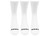 OAKVILLE SC CREW SOCKS 3PK WHITE