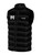 MANHATAN UNI ESSENTIALS PUFFER VEST BLACK