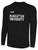 MANHATAN UNI BASICS II LONG SLEEVE TRAINING JERSEY BLACK WHITE