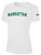 MANHATAN UNI BASICS COTTON TEE WHITE BLACK