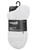 CAPELLI SPORT BASIC CS  COOL CUSHIONED QUARTER  TOP SOCKS - 3PK WHITE