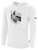 FC PREMIER BASICS FLEECE HOODIE CREST ON WEARER'S CENTER CHEST WHITE BLACK