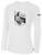 FC PREMIER BASICS LONG SLEEVE TEE SHIRT LARGE CREST ON CENTER CHEST WHITE BLACK