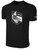 FC PREMIER BASICS COTTON TEE CREST ON WEARER'S CENTER CHEST BLACK WHITE