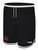 APPLE VALLEY STORM HOOP SHORTS BLACK WHITE