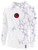 APPLE VALLEY STORM LIFESTYLE MARBLE FLEECE PULLOVER HOODIE WITH SLEEVE LOGO WHITE SOFT LAVENDER